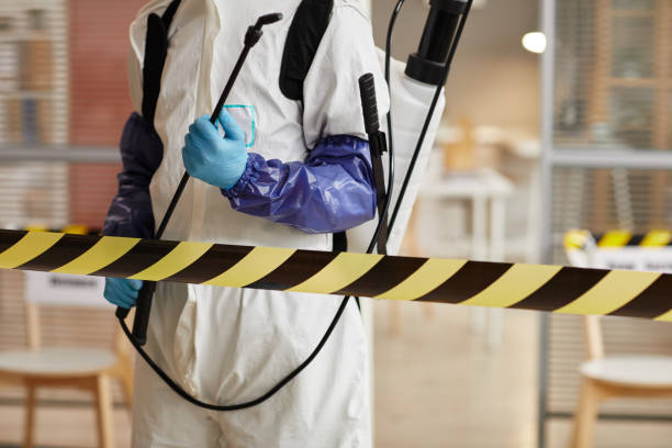 Professional Blood Cleanup technician working in Township Of Washington, NJ